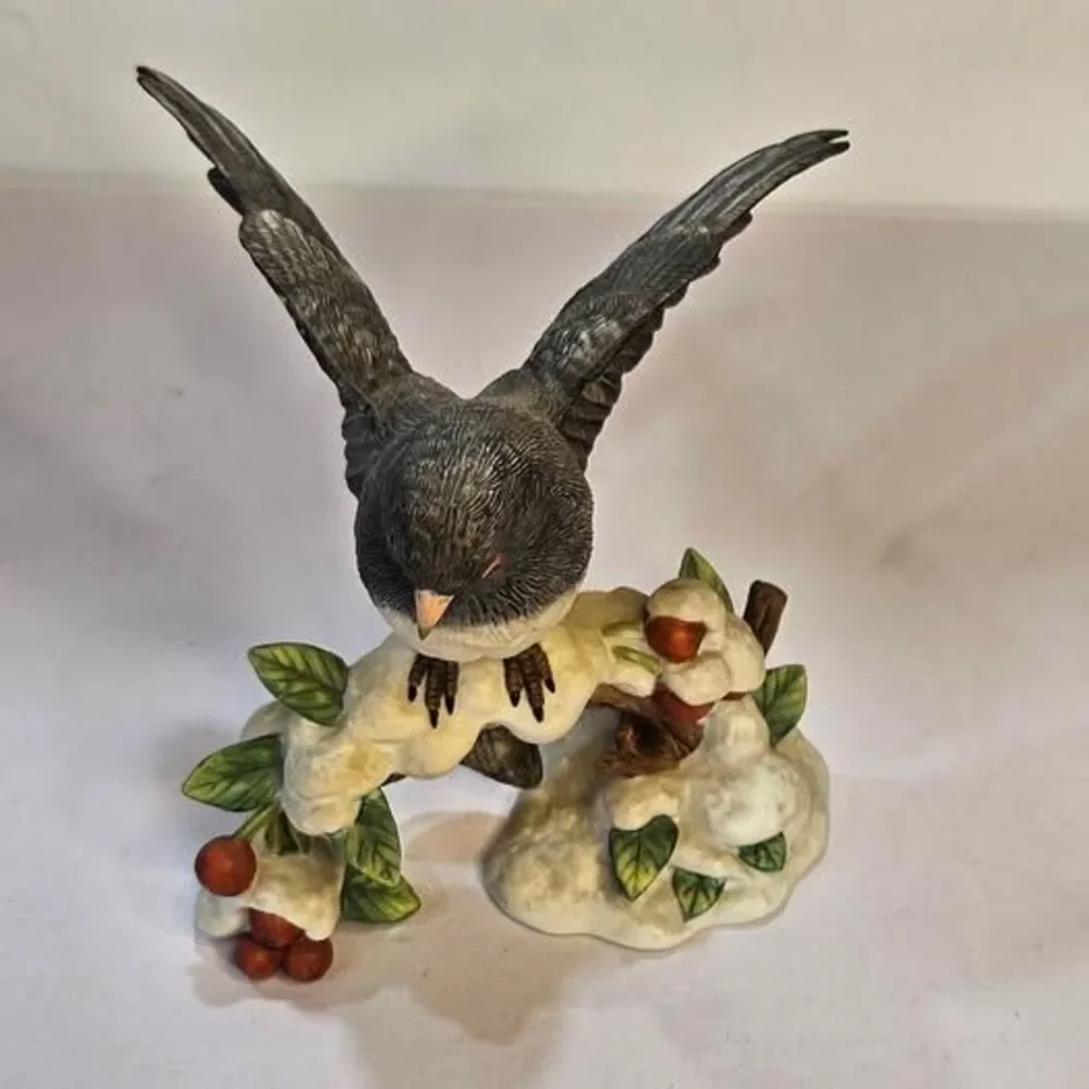Lenox Dark-eyed Junco Fine Porcelain Figurine 1991